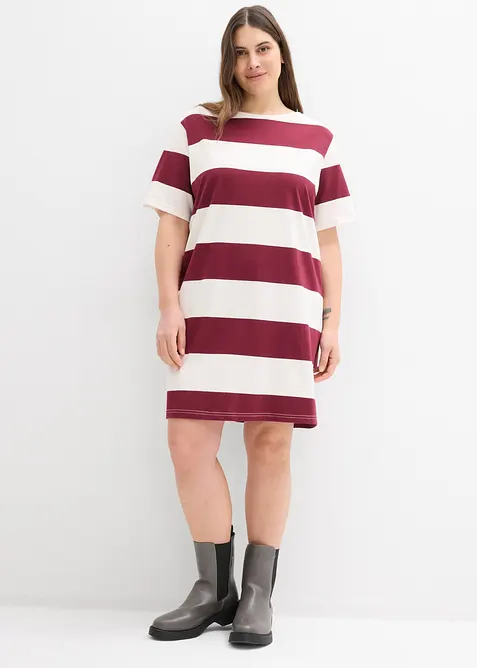 Kl&auml;nning i boxy modell av ekologisk bomull, bonprix