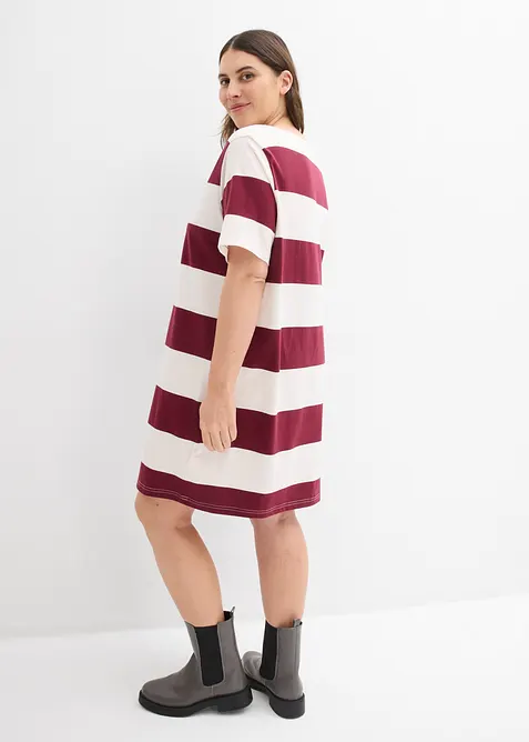 Kl&auml;nning i boxy modell av ekologisk bomull, bonprix