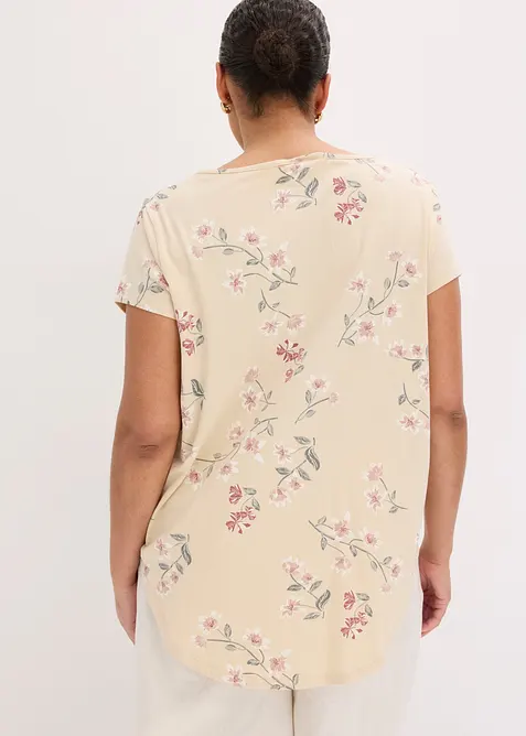 Oversizetopp i bomullsmix, bonprix