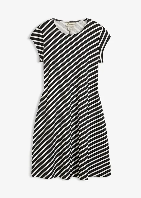 Jerseykl&auml;nning i kroppsn&auml;ra modell, bonprix