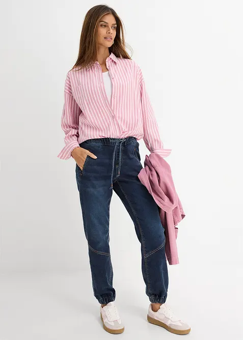 Jeggings med stretch, Mid Waist, bonprix