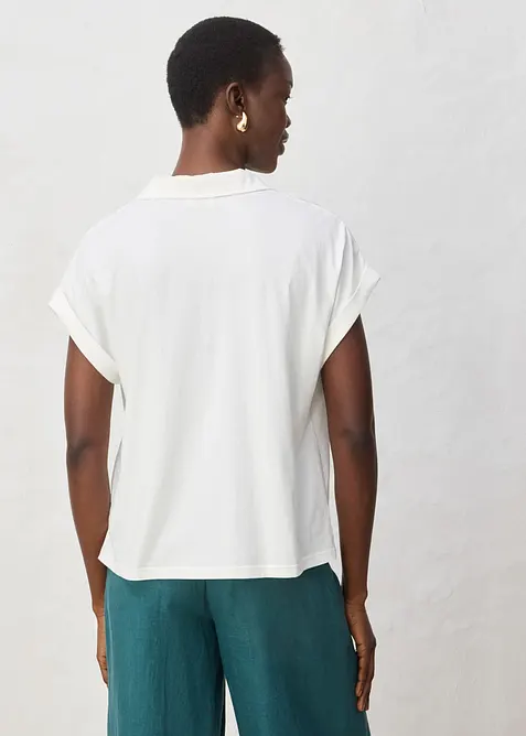 Pik&eacute;tr&ouml;ja med silke, vid modell, bonprix