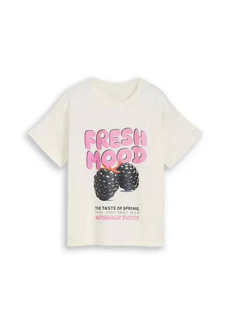 T-shirt i oversizemodell fr&aring;n Tom Tailor, Tom Tailor