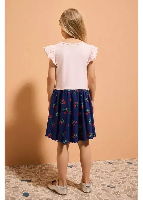 Jerseykl&auml;nning av ekologisk bomull, bonprix