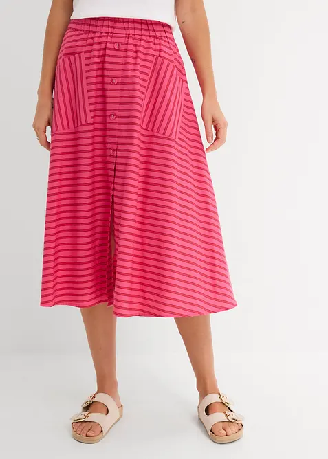 Kjol av bomull, bonprix