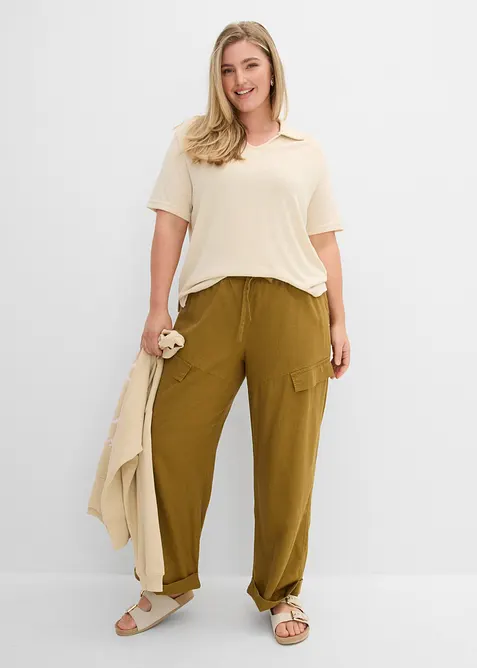 Byxa i utility-stil, bonprix