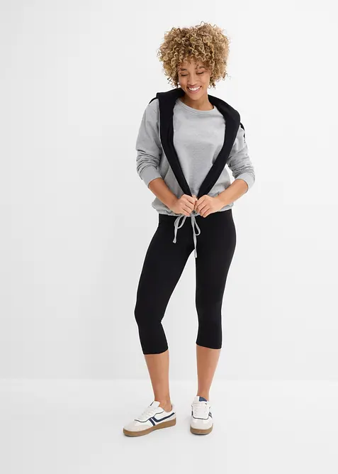 Sweatshirt med ekologisk bomull, bonprix