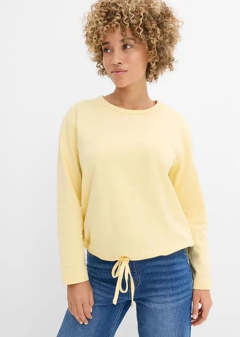 Sweatshirt med ekologisk bomull, bonprix
