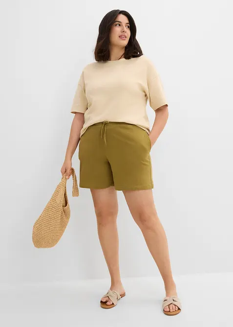 Trik&aring;shorts med ekologisk bomull, bonprix