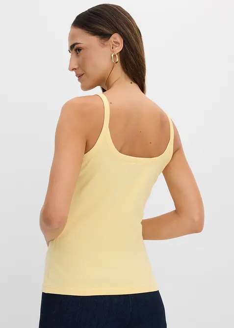 Linne med ekologisk bomull (2-pack), bonprix