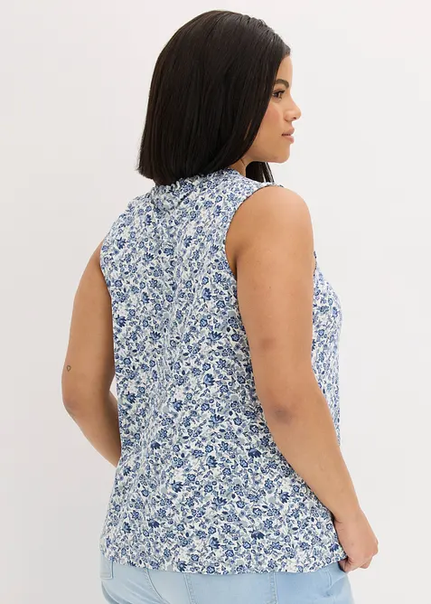 Jerseylinne av viskosmix, bonprix