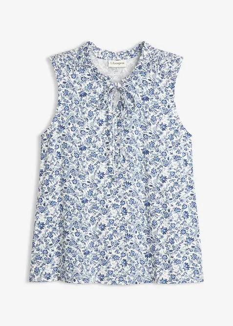 Jerseylinne av viskosmix, bonprix