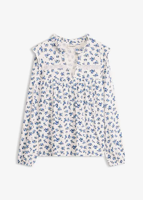 L&aring;ng&auml;rmad topp av viskosmix, bonprix