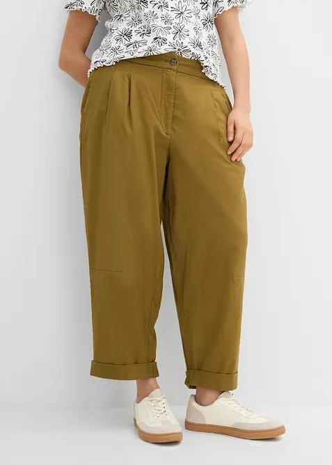 Ballongformad byxa i bomull, bonprix