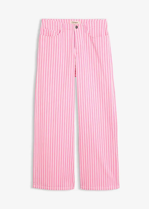 Twillbyxa i elastisk bomullsmix, bonprix