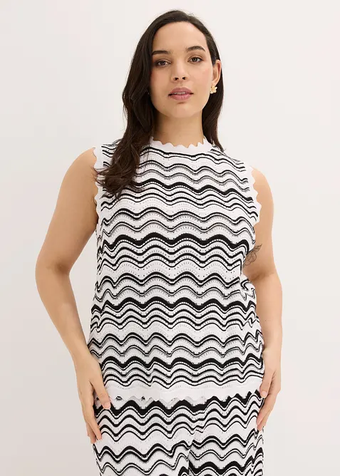 Stickat linne, bonprix