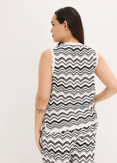 Stickat linne, bonprix