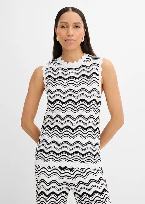 Stickat linne, bonprix