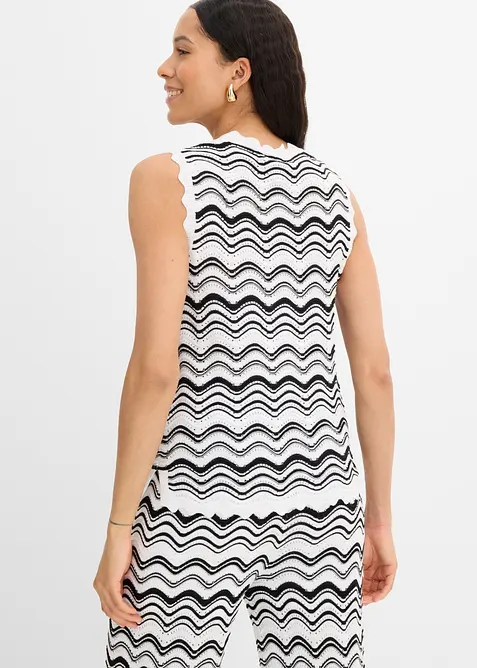 Stickat linne, bonprix