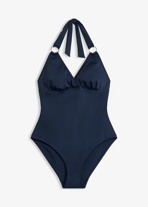 Baddr&auml;kt med halterneck och ringdetalj, bonprix