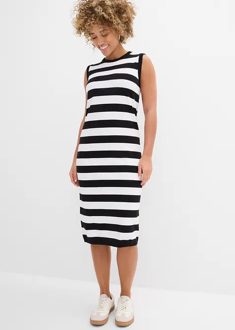 Stickad kl&auml;nning, bonprix