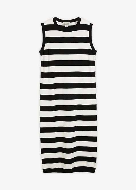 Stickad kl&auml;nning, bonprix