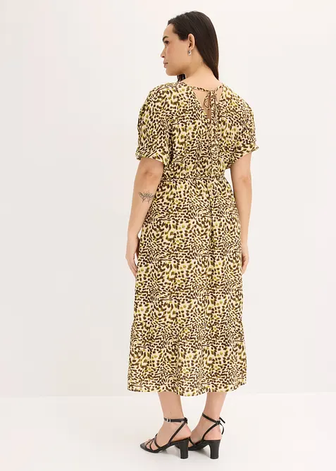 Midikl&auml;nning av viskos med mjukt fall, bonprix