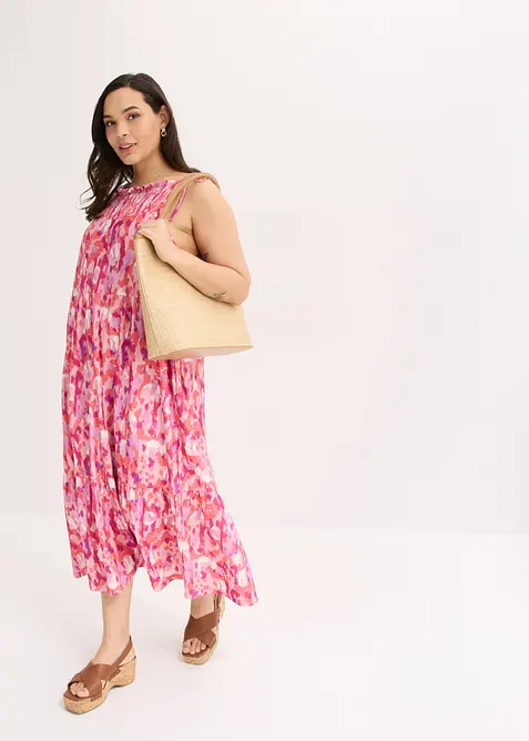 Kl&auml;nning med axelband, bonprix