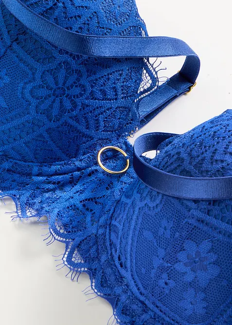 Balconette-BH med v&auml;larbetad spets, bonprix