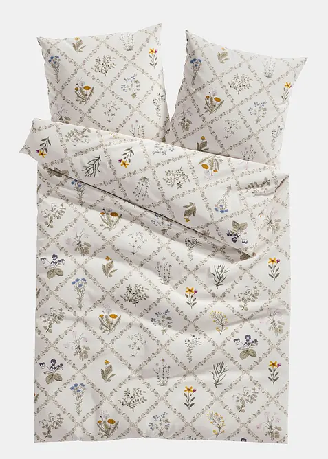 B&auml;ddset av linon, bonprix