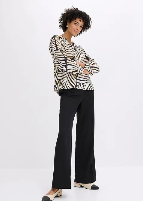 Tunika med dekorativa s&ouml;mmar, bonprix