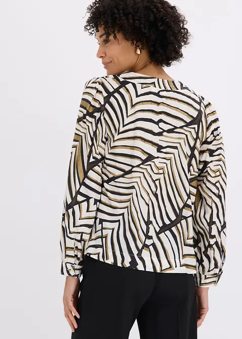 Tunika med dekorativa s&ouml;mmar, bonprix