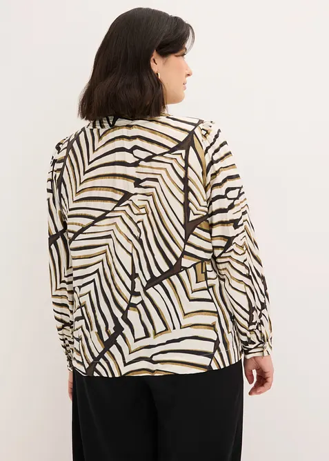 Tunika med dekorativa s&ouml;mmar, bonprix