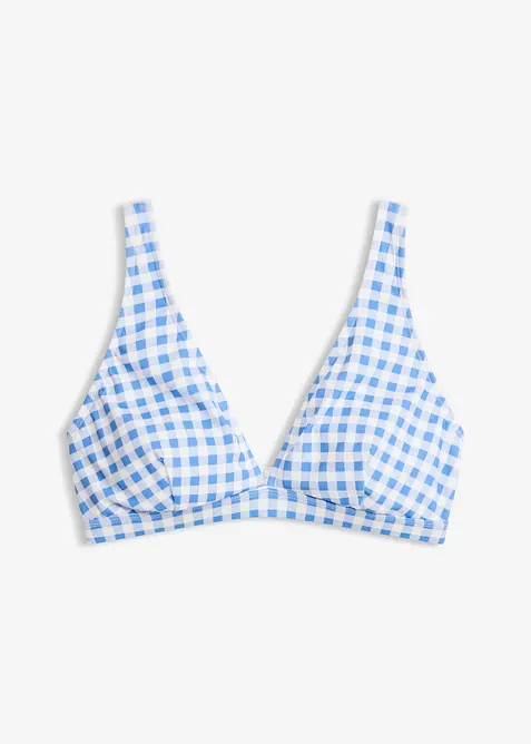 Bikini&ouml;verdel med rutm&ouml;nster, bonprix