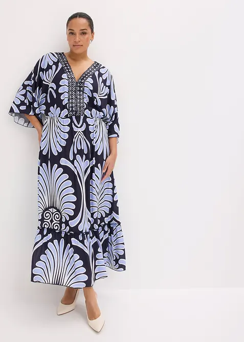 Maxikl&auml;nning i f&ouml;ljsam viskos, bonprix