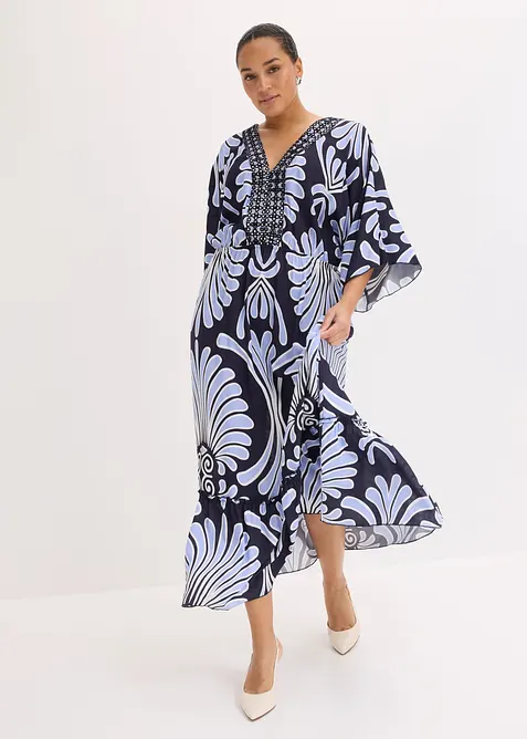 Maxikl&auml;nning i f&ouml;ljsam viskos, bonprix