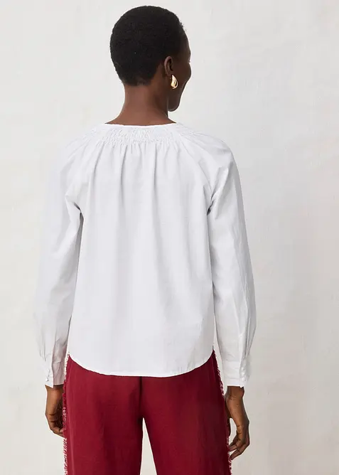 Tunika med sidenandel, bonprix