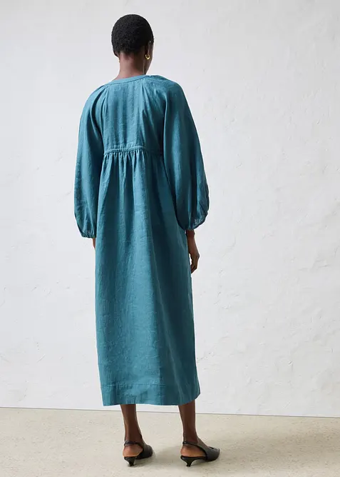 Kl&auml;nning av linne, bonprix