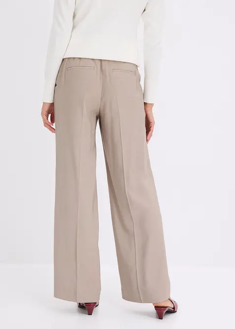 Luftig, vid byxa med viskos, bonprix