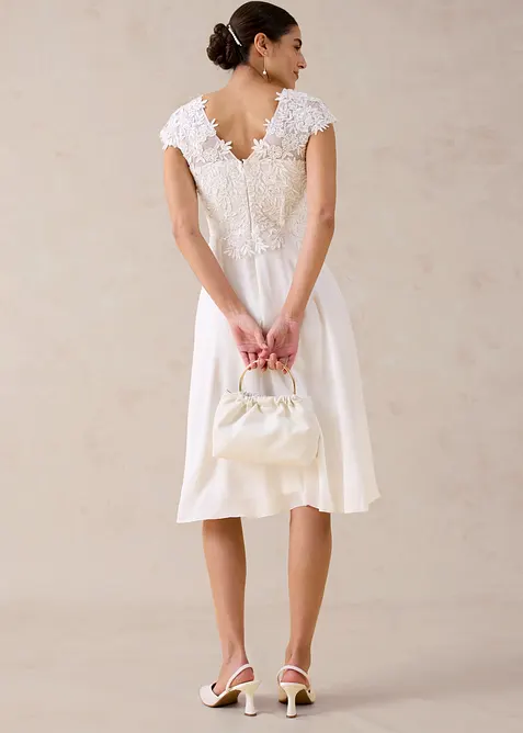 Brudkl&auml;nning med spets, bonprix