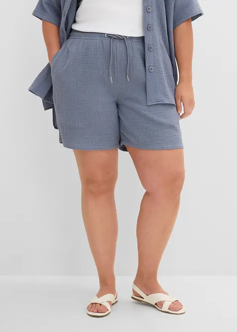 Shorts av muslin, bonprix