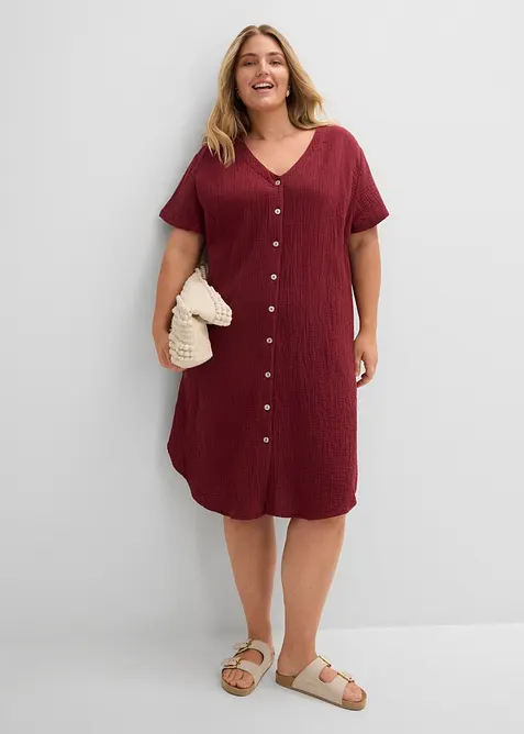 Bluskl&auml;nning i mjuk muslin, bonprix