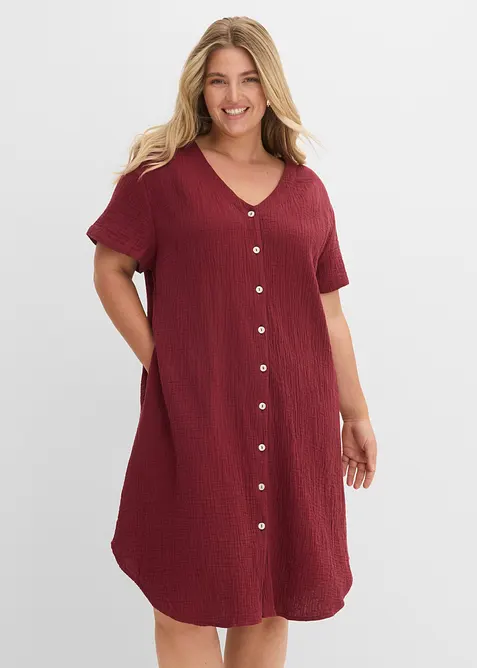 Bluskl&auml;nning i mjuk muslin, bonprix