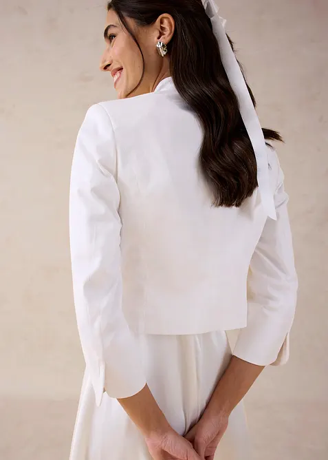 Bolero i fintr&aring;dig bomull, bonprix