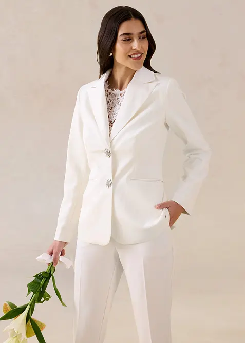 Kavaj med smyckesknappar, bonprix