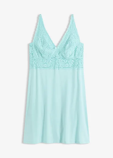 Neglig&eacute; i mjuk viskos, bonprix