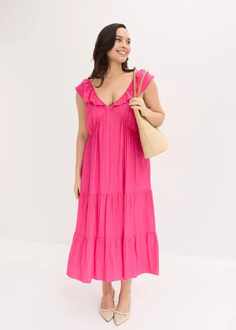 &Auml;rml&ouml;s kl&auml;nning i fintr&aring;dig viskosmix, bonprix