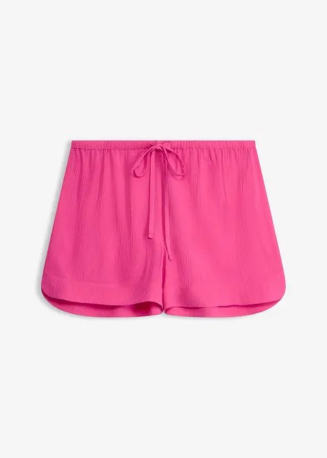 Strandshorts av krinklat material med struktur, bonprix