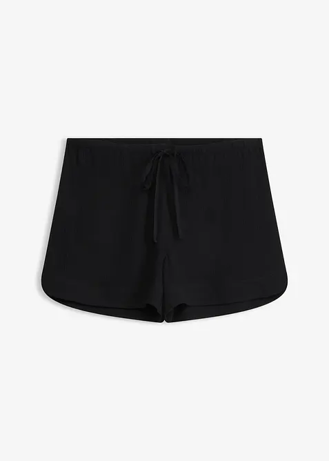 Strandshorts av krinklat material med struktur, bonprix