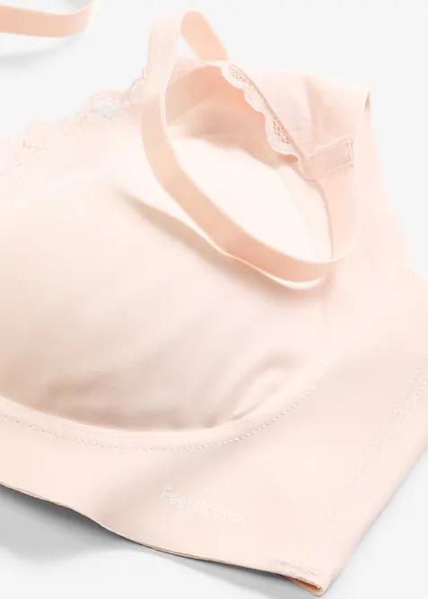 Vadderad laserskuren BH fr&aring;n Feel Comfort, utan bygel, bonprix